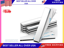 8 Pack Neodymium Magnets 60x10x3mm Strong Rectangular Bar Magnets Adhesive