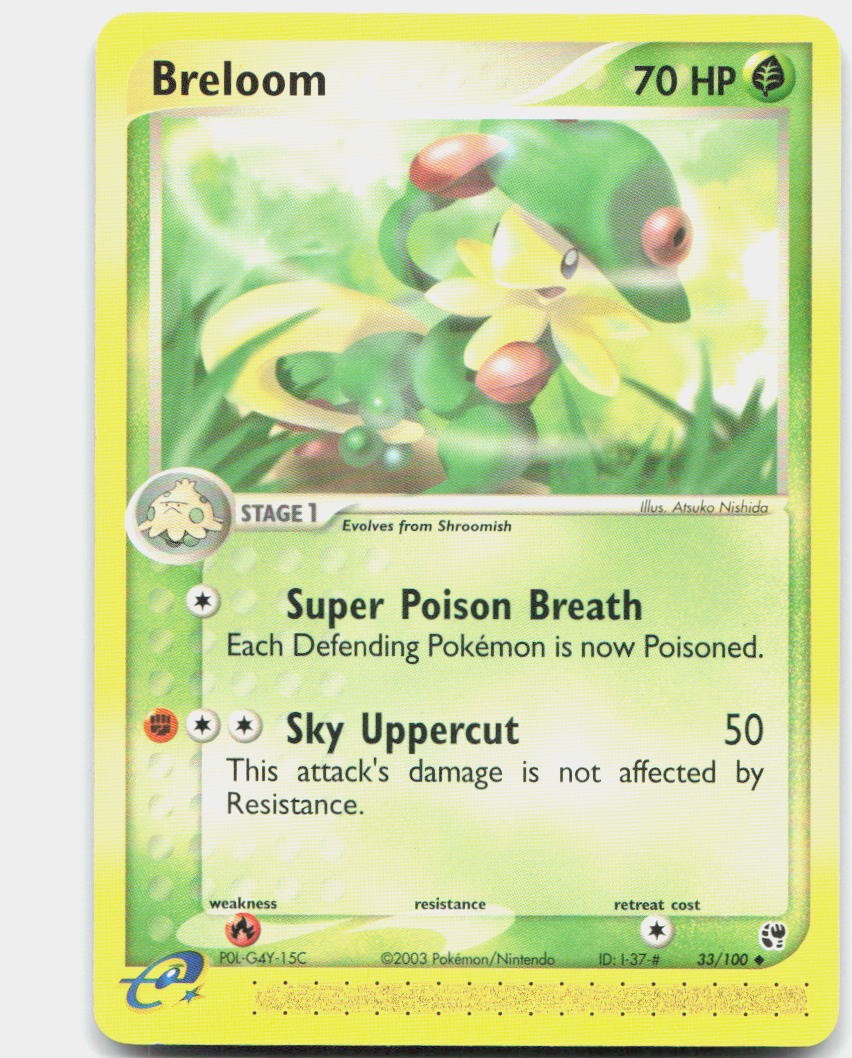 Breloom Uncommon Sandstorm 33/100 NM