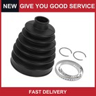 Pack of 1 For BMW 530i XDrive 2017-2023 CV Joint Boot Kit W/ Clamps 31608657723