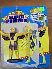 1986 Kenner Super Powers Golden Pharaoh Action Figure W/ Staff EXCELLENT 
