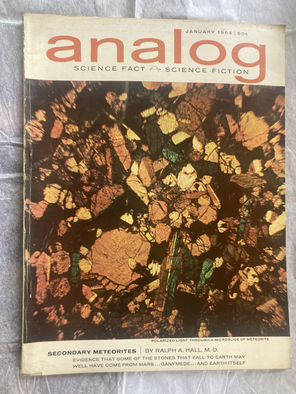 Analog Science Fiction Fact & Science January 1964 (Herbert Dune World Part 2)