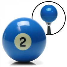 2 Ball Billiard Pool Custom Shift Knob 