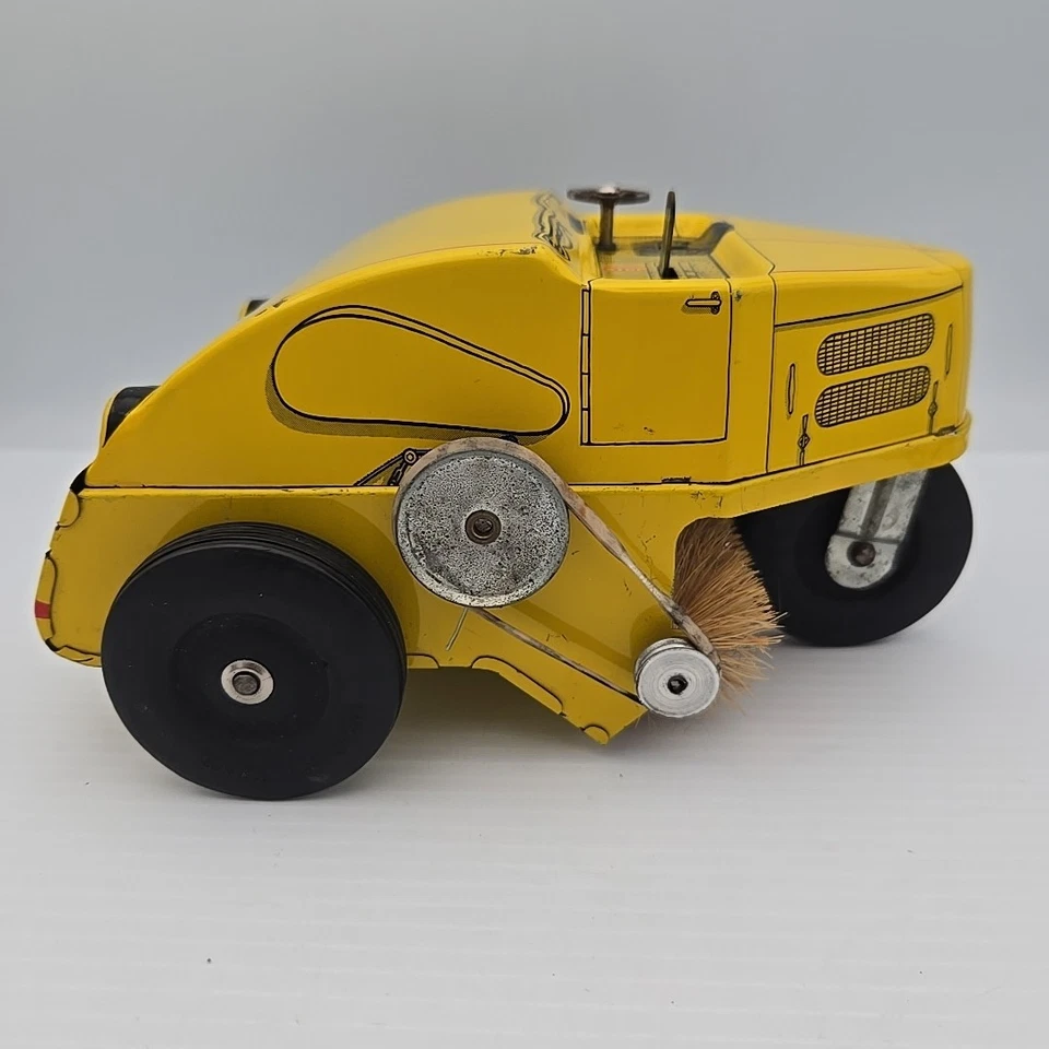 1950-е NY-LINT ELGIN STREET SWEEPER / оловянная заводная игрушка / работает нормально /  - Изображение 3 из 4