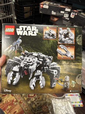 LEGO Star Wars Spider Tank 75361 Building Toy Mech from The Mandalorian Season 3