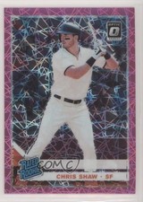 2019 Panini Donruss Optic Rated Rookies Pink Velocity Prizm /199 Chris Shaw 4z8