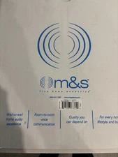 M&S Systems Intercom Room Station N68RS. Color -white