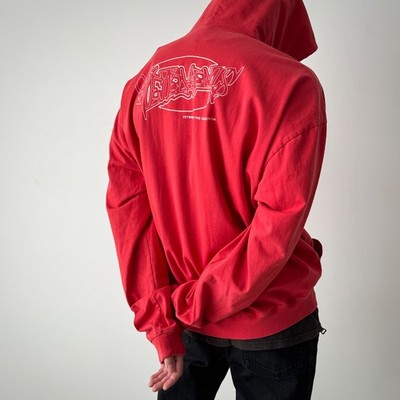 Vetements 2018 'The Collection' Graphic Red Hoodie | eBay UK