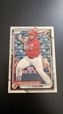 2024 Bowman Prospects Cam Collier #BP-13 (RC) Reds