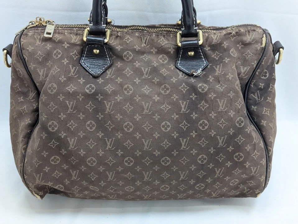 LOUIS VUITTON Monogram Idylle Speedy 30 Hand Bag M56702 TH4099 Auth LV - Image 3 of 4