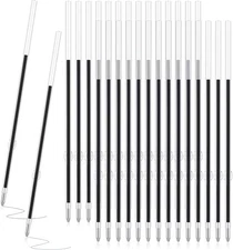 Outus 30 Pieces 0.7 mm Retractable Pen Refills Replacement Ballpoint Pen... 