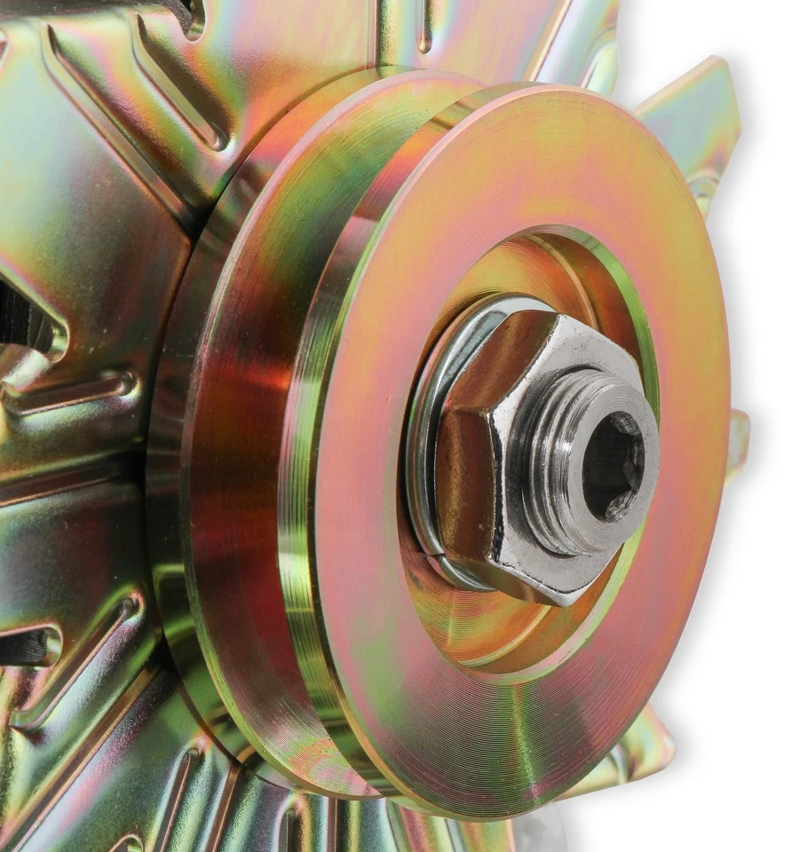 Alternador Mr Gasket 51203NG GM 1971-1986 140 amperios para uso con correa en V única Natura Foto 2 de 4