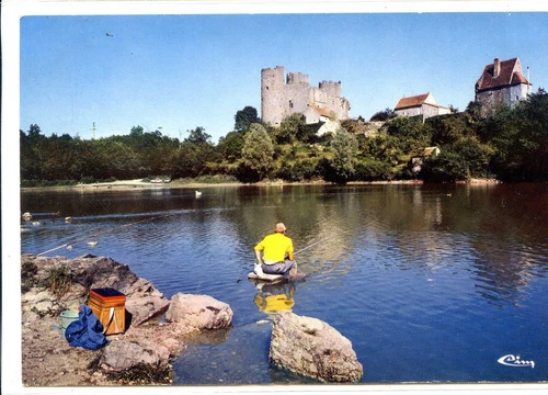 CP 03 ALLIER - Bourbon-L'Archambault - L'Etang et le Vieux Château des Bourbons