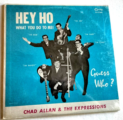 GUESS WHO ? related  /   CHAD ALLAN & THE EXPRESSIONS    RARE LP    Sealed