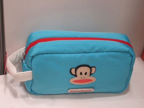 Bolsa de Maquillaje Cosmético de Viaje Dearcloud Paul Frank con Asa Azul ~Oh My Julius~ - Imagen 2 de 4