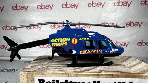 Hot Wheels Hélicoptère Action News Pas de paquet 1990 - Photo 6/8