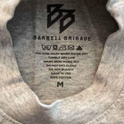 Barbell Brigade Medium Shirt Sold Out Powerlifting Bodybuilding