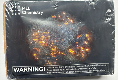 MEL CHEMISTRY KIT ~ BUT WILL IT BURN ~ AGES 10+ new Sealed