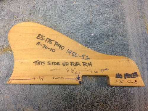 ES-175 P-90 Pickguard & Mounts B/W/B/W/B made for Gibson Vintage Project NEW - Picture 6 of 6