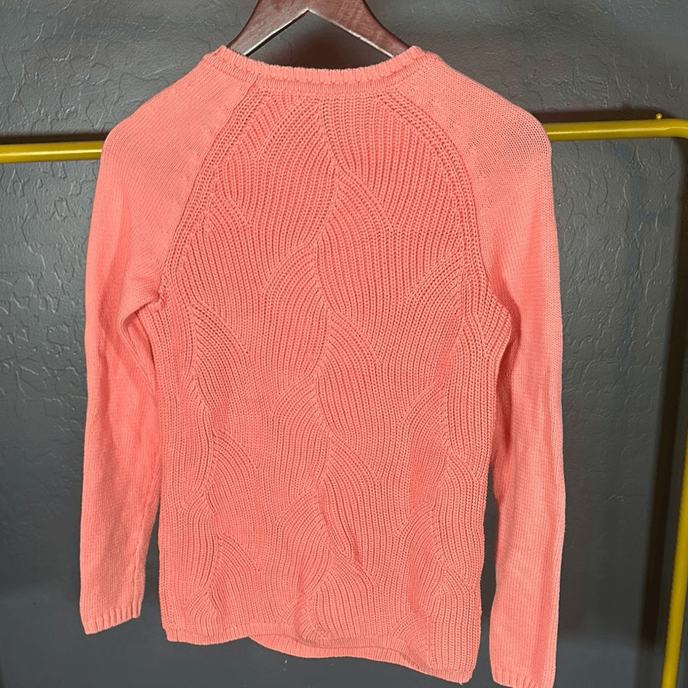 Talbots Pink Knit Pullover - image 4