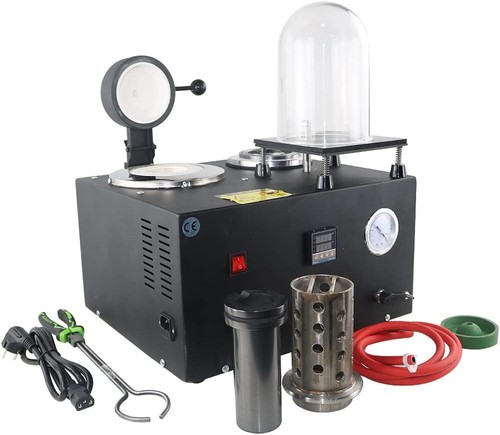 3in1 Jewelry Lost Wax Cast Combination Vacuum Investing Casting Melting Machine - Picture 3 of 13