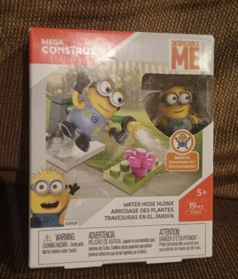 NEW Mega Construx Despicable Me WATER HOSE HIJINX Building Set 19 Pcs DYD33 NIB