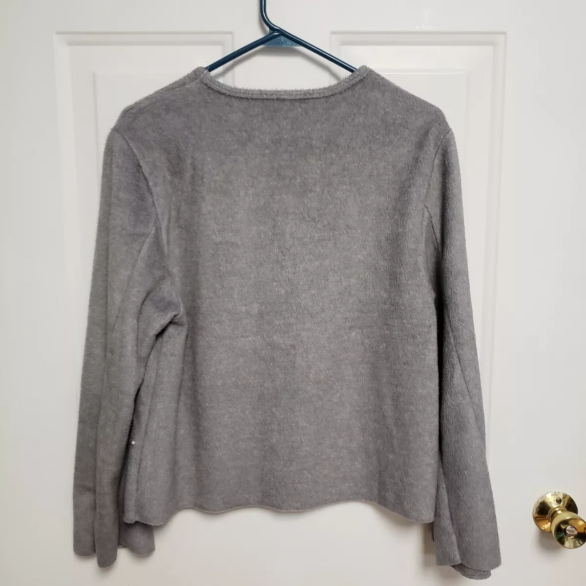 Fuzzy sweater hotsell zara