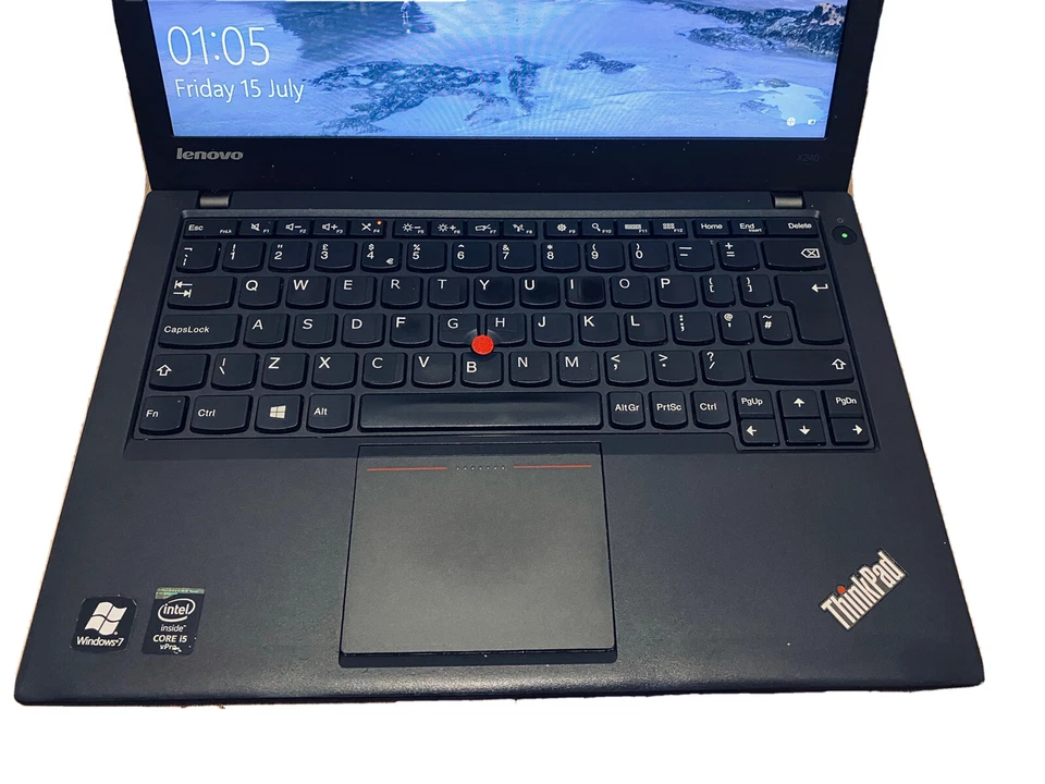 Lenovo Thinkpad X240 Corei5vPro-4th Gen 12.5"Laptop 1.9GHz 8/160GB SSD Win10(1 ) - Image 2 of 4