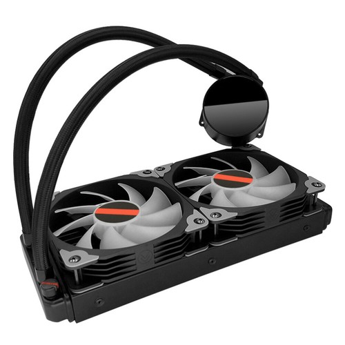 Practical Water-cooled Heat Sink Mute Computer Radiator Plastic Compuetr Cooler