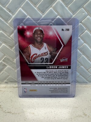 2019-20 Panini Prizm Mosaic Lebron James Silver Base MVP’s SP