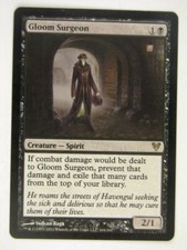 MTG Magic Cards: GLOOM SURGEON played # 17D30