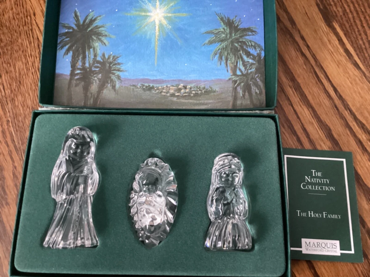 Waterford Crystal Nativity Set for sale | eBay