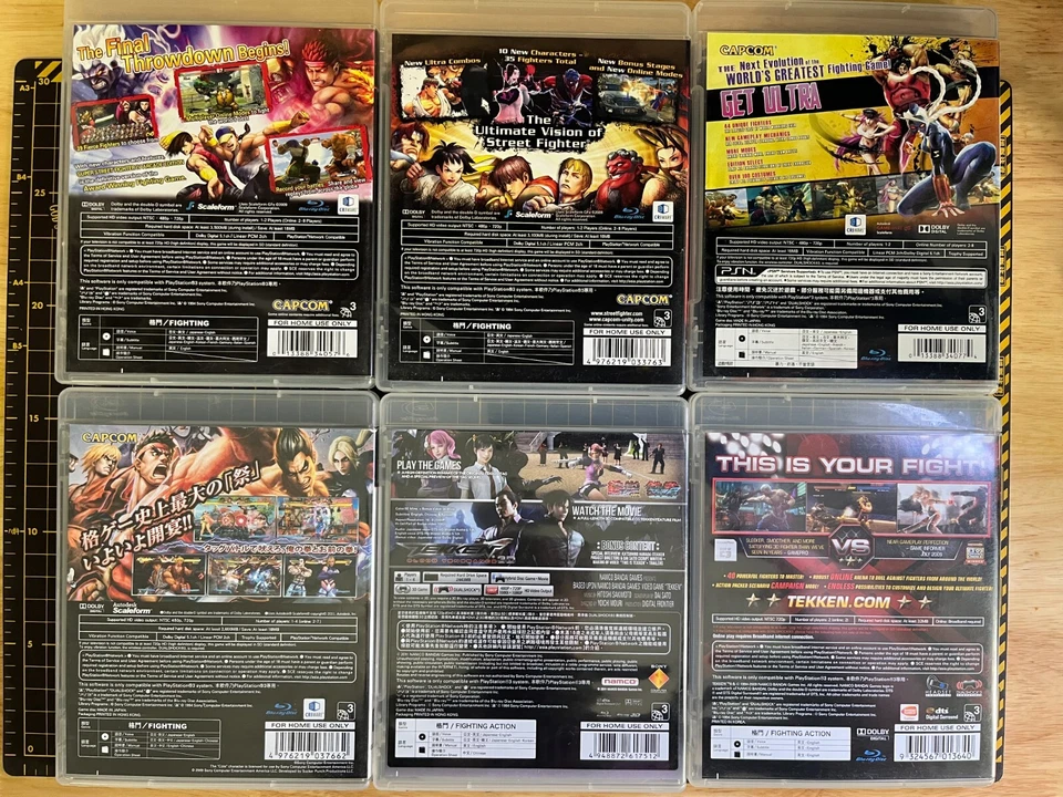 Lot 6 Street Fighter Ⅳ Ultra Super Arcade x Tekken Hybrid PS3 Asia English - Image 2 of 4