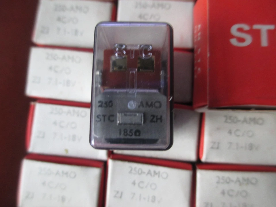 STC RELAY TYPE 250-AMO 4C/O ZJ 7.1 -18V. NEW OLD STOCK. 1 PIECE. - Image 2 of 4