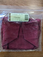 Longaberger Card File Basket Liner - PAPRIKA