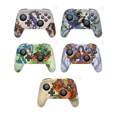 OFFIZIELLE AMY BROWN FEE KUNST VINYL SKIN FOR NINTENDO SWITCH PRO CONTROLLER