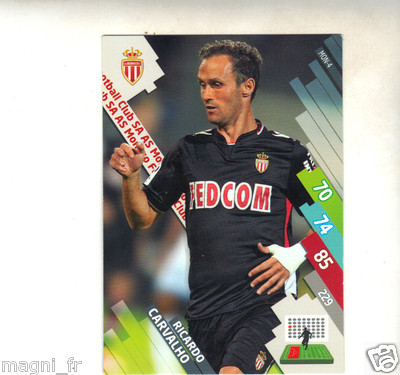 Panini Adrenalyn 2014/2015 Fußbal Karte Ricardo CARVALHO AS Monaco FC A1250