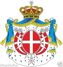 MALTESE CREST COAT OF ARMS MALTA BUMPER TOOL BOX STICKER LAPTOP STICKER