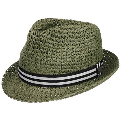 CHILLOUTS Honalo Trilby Crochet Strohhut Sonnenhut Sommerhut Strandhut