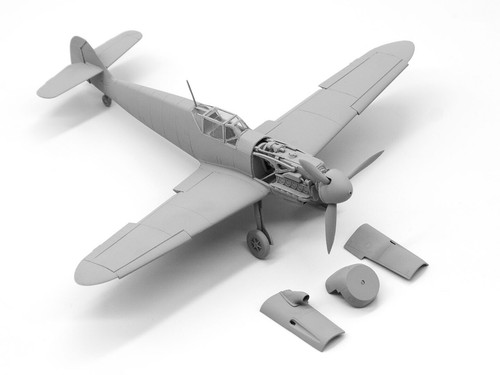ICM 48103 Plastik Modellflugzeug 1:48 Messerschmitt Bf-109F4 WWII German Fighter - Bild 11 von 12
