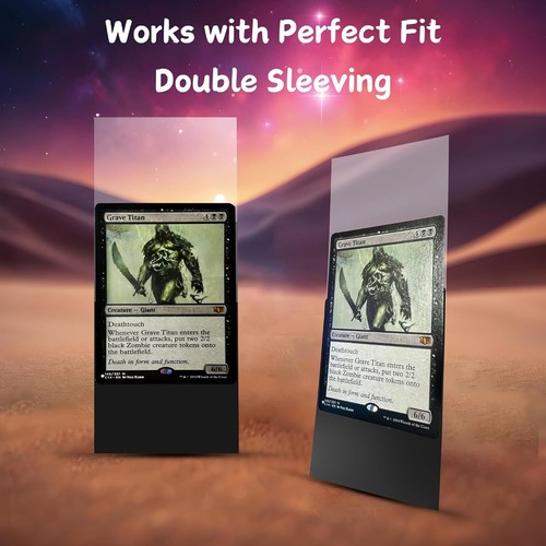 MTG Black Lotus Baby 100Ct Matte TCG Card Sleeves by - Picture 4 of 11