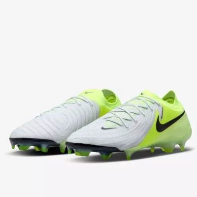 Nike Phantom GX 2 Elite FG Metallic Silver Volt FJ2559-003 Men's