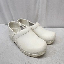 Dansko Professional Slip-On Clogs Women's 38 US 7.5 White Nursing Healthcare