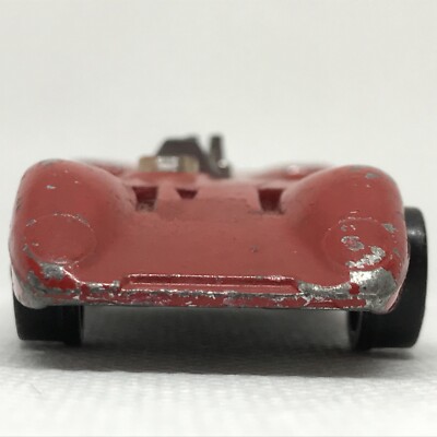 Hot Wheels Redline Ferrari 312P 1969 Red Made In USA W/Button | eBay