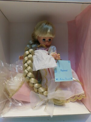 Madam Alexander Rapunzel Doll Blonde Hair Blue Eyes New In Box Ebay