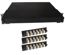 Fiber Rackmount Panel Front Panel Covered 36 LC MM