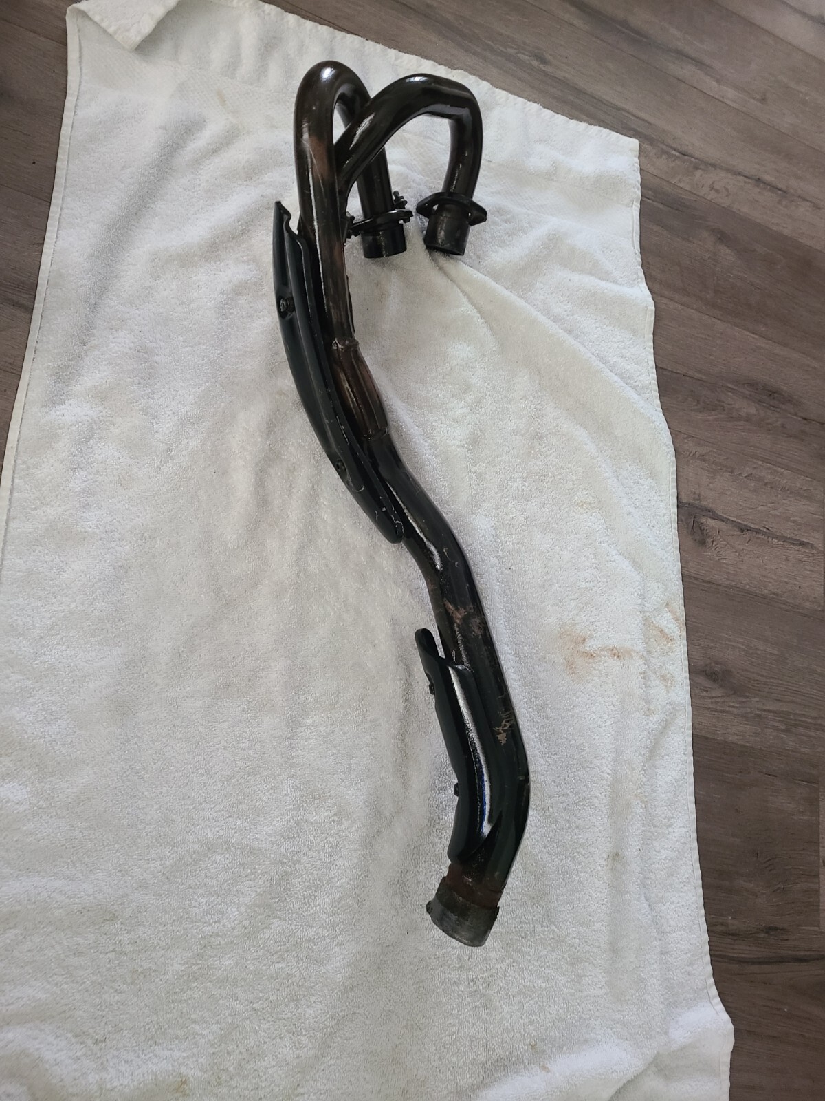 03 Yamaha Raptor 660 Exhaust Head Pipe Header Manifold 5LP146210000