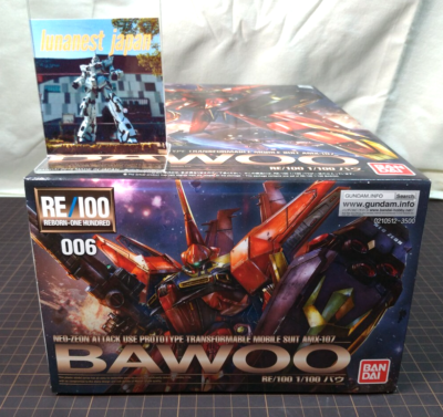 RE/100 AMX-107 BAWOO 1/100 scale Gundam Plastic Models MG Type