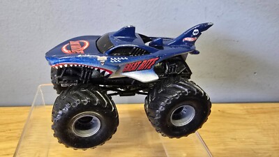Hot Wheels Monster Jam GREAT BITE Shark Monster Truck 1/64 2003 Vintage Car