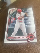 YERLIN CONFIDAN 2022 BOWMAN DRAFT #BD-199 CINCINNATI REDS (PROSPECT BASE)