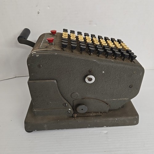 Vintage F & E Check Protector Hedman Co Chicago Office Decor Old Keys Upcycle - Picture 2 of 4